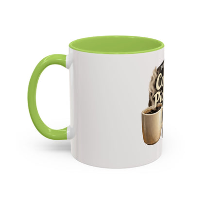 Powered by Coffee & Pickleball Mug | Funny Pickleball Coffee Cup