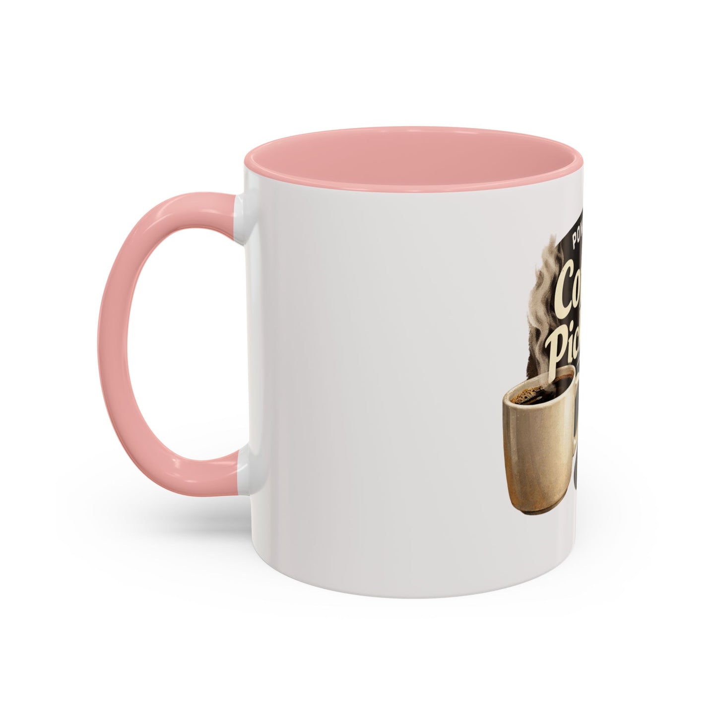 Powered by Coffee & Pickleball Mug | Funny Pickleball Coffee Cup