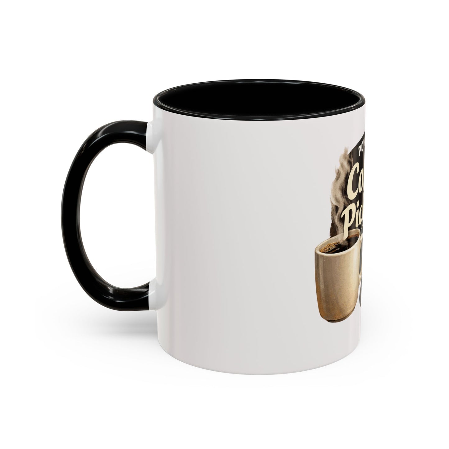 Powered by Coffee & Pickleball Mug | Funny Pickleball Coffee Cup